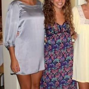 100% silk evening dress